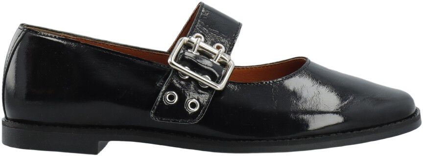 CASDIANA Single Strap Ballerina Nappa Lak