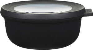 Skål m/låg Cirqula 350 black