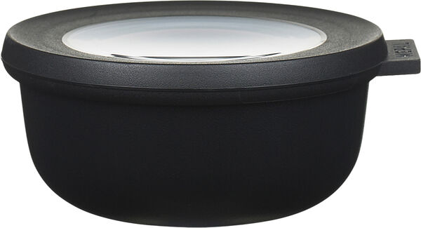 Skål m/låg Cirqula 350 black