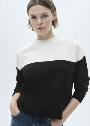 Bicolour sweater