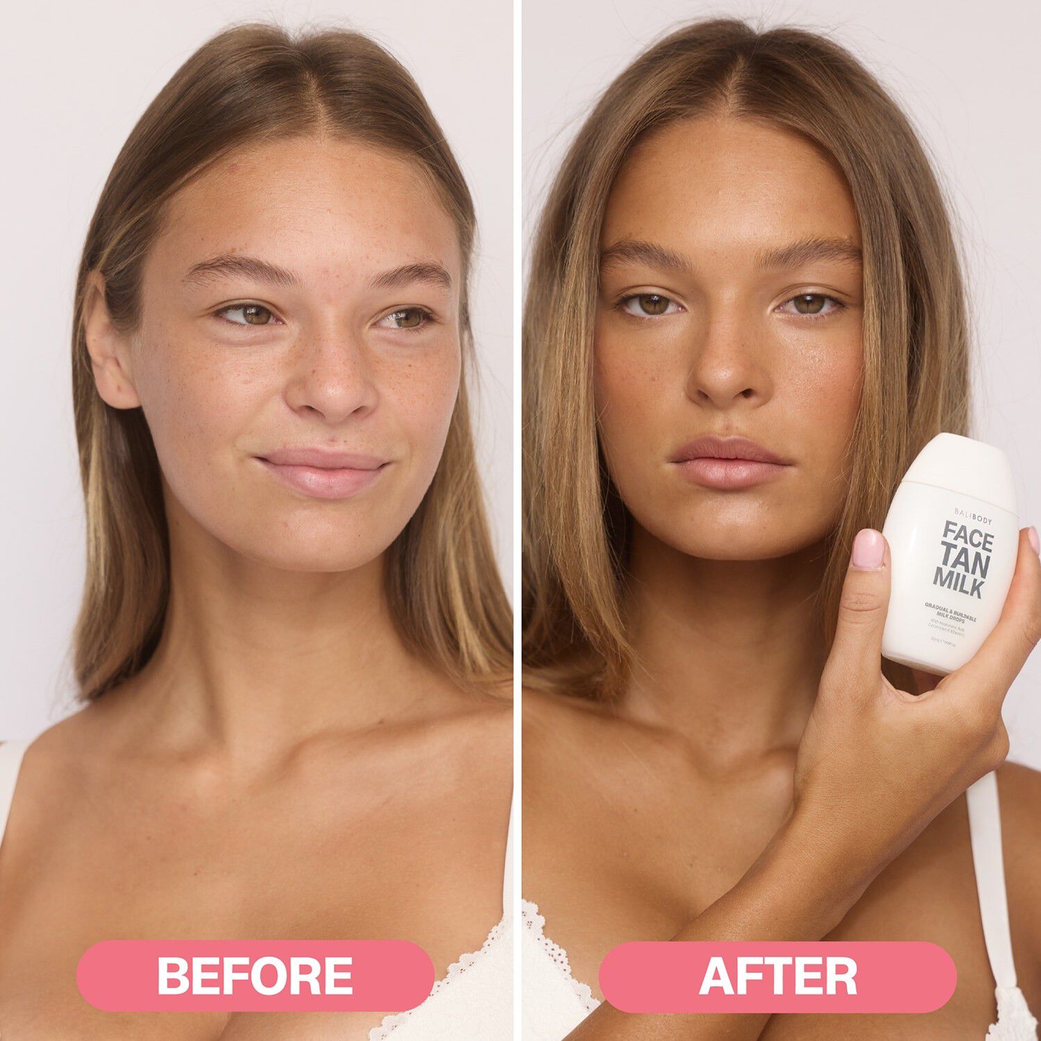 Face Tan Milk Drops - Selvbrunende m&aelig;lkedr&aring;ber til ansigtet