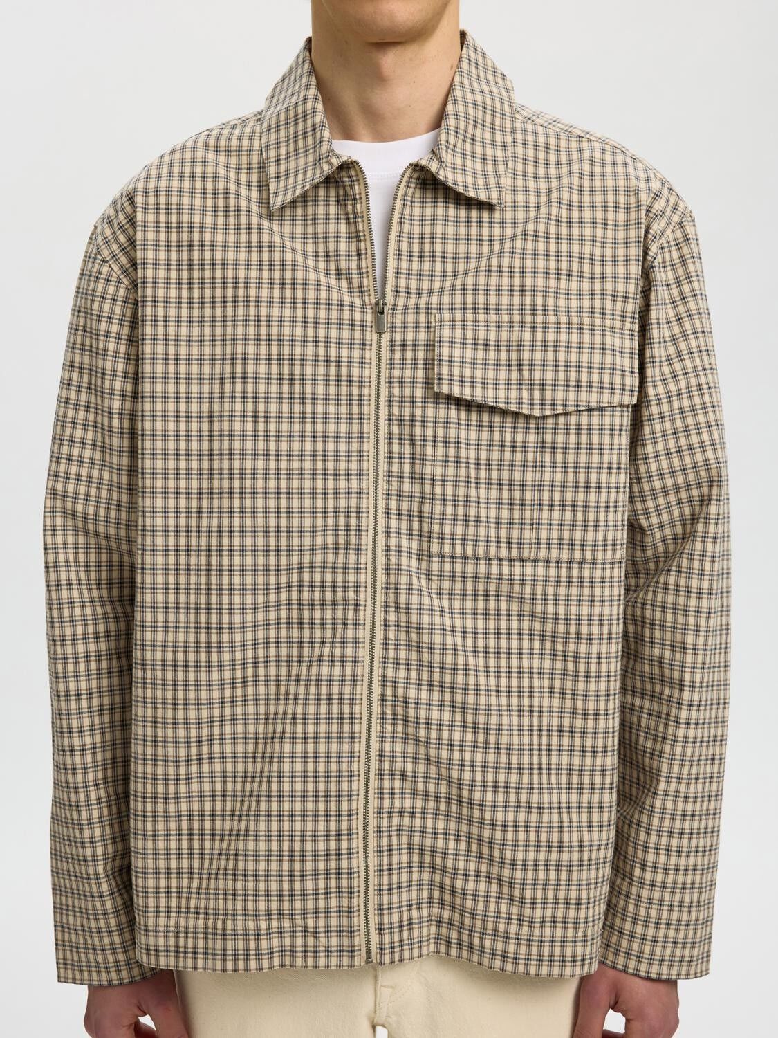 SLMRLXMATT ZIP OVERSHIRT
