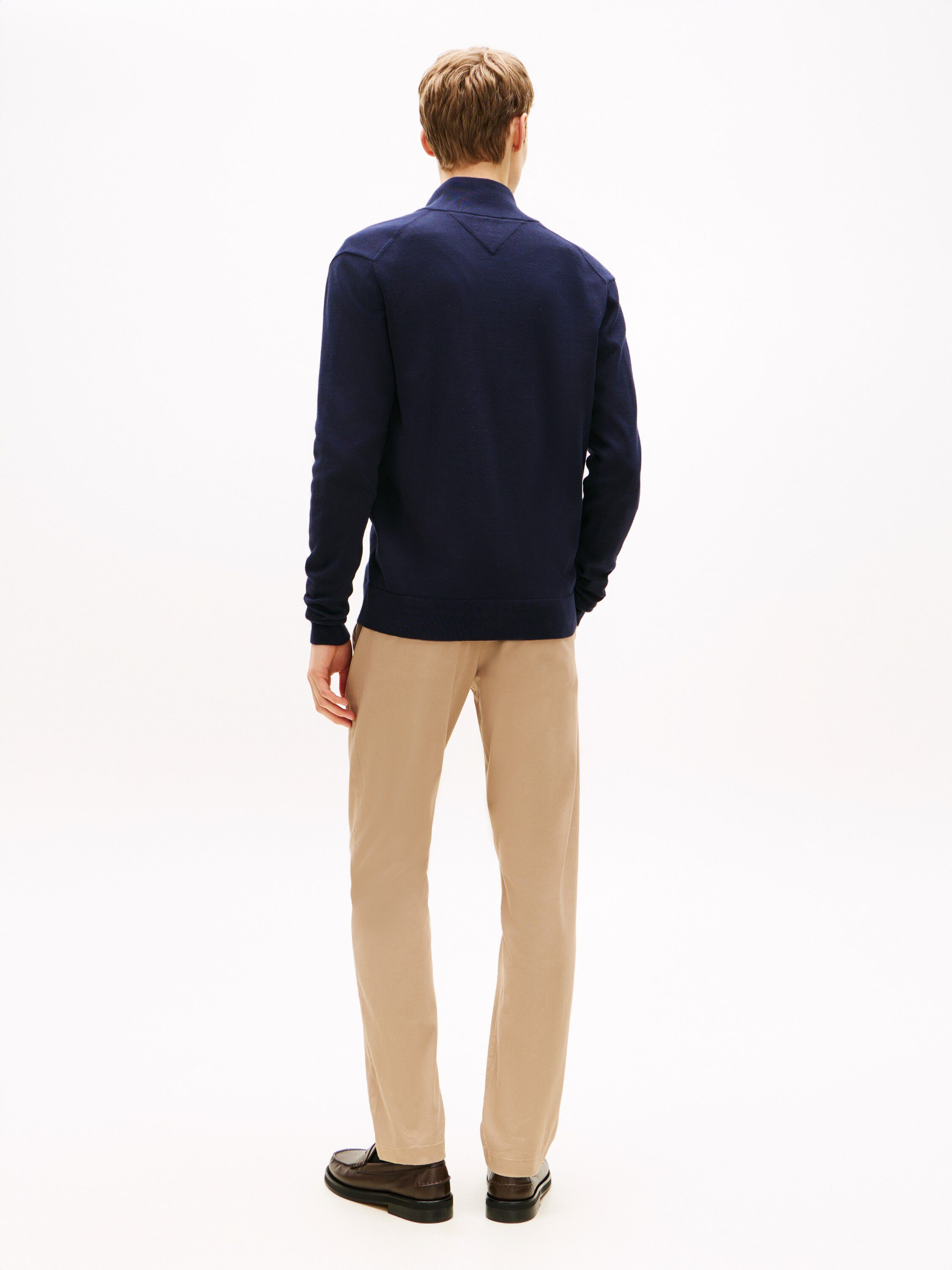 ESSENTIAL COTTON ZIP THRU