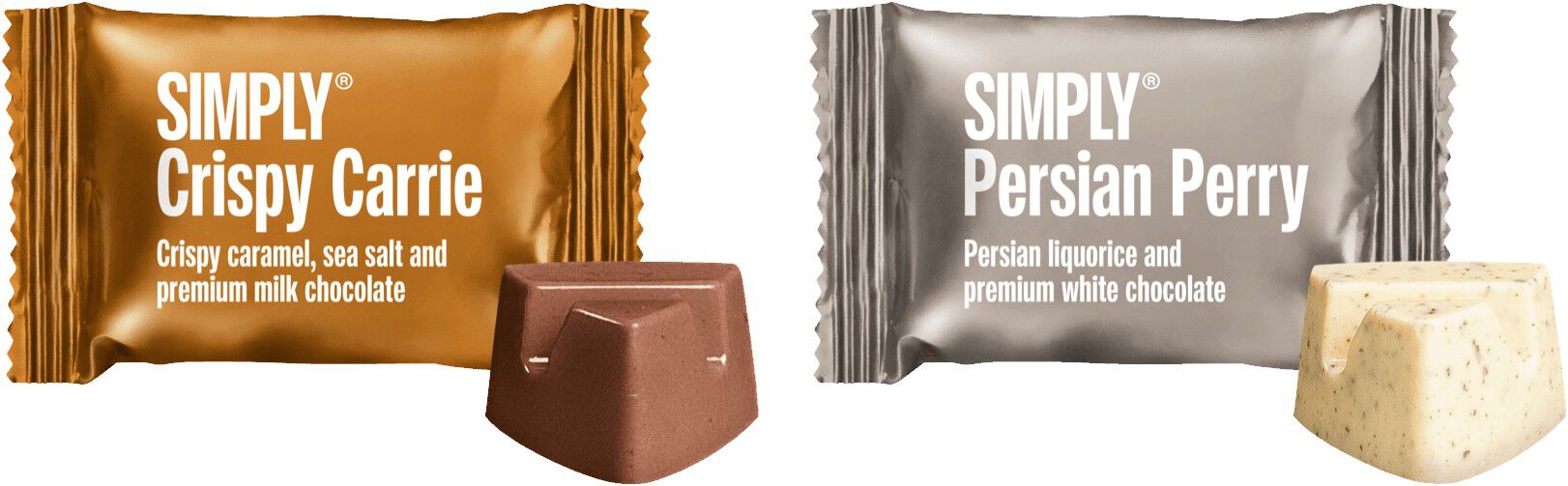 Simply&reg; CHOCOLATE FROM COPENHAGEN chokolade&aelig;ske (180g)