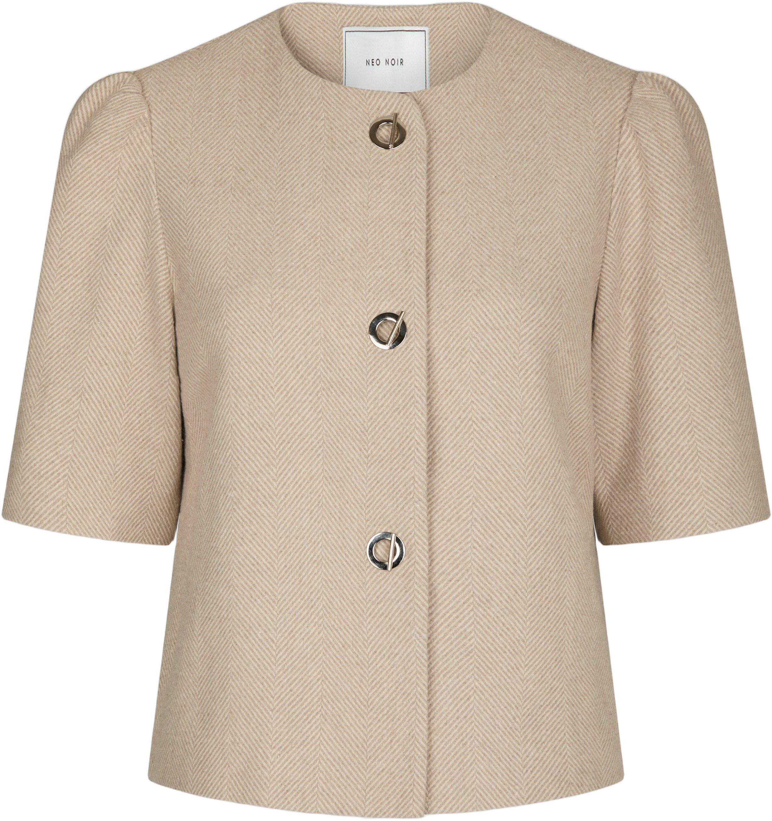 Xanthe Light Herringbone Blazer