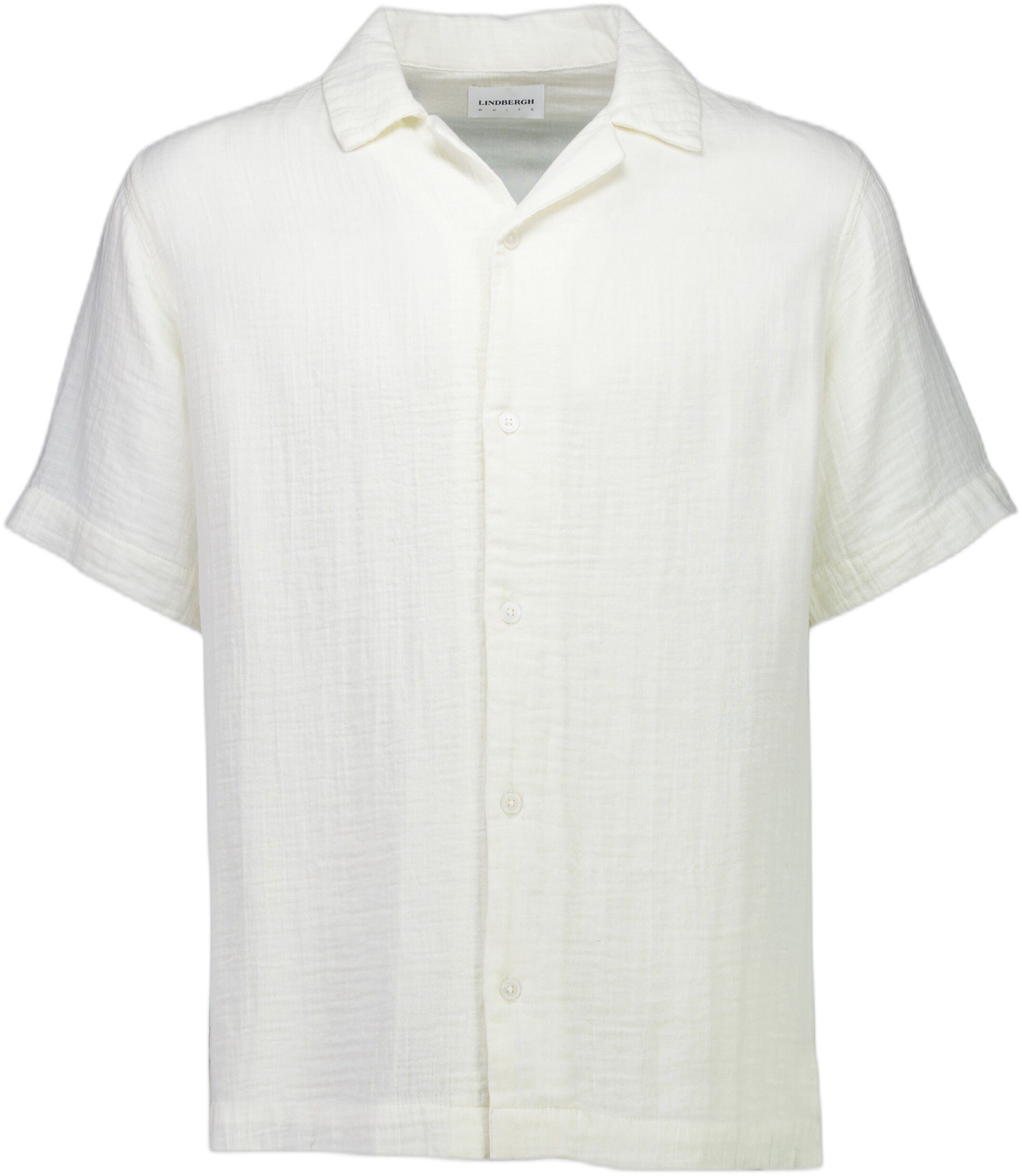 Cotton muslin resort shirt S/S