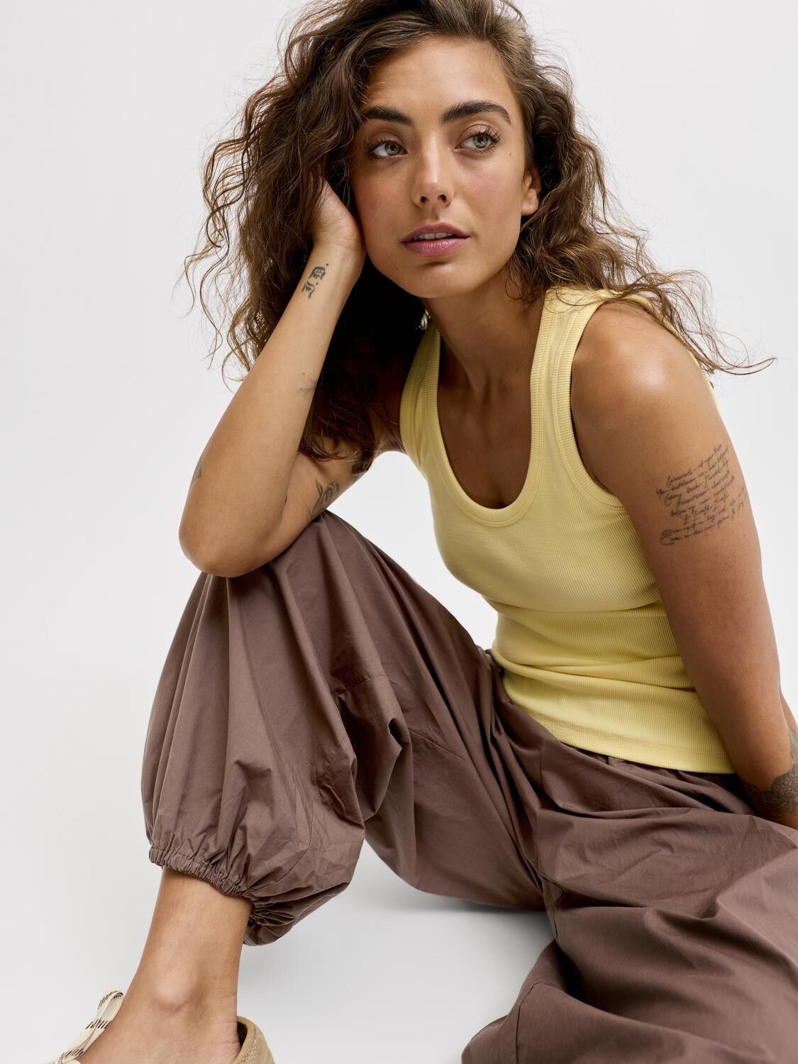 JXSARA BALLON MW PANTS WVN