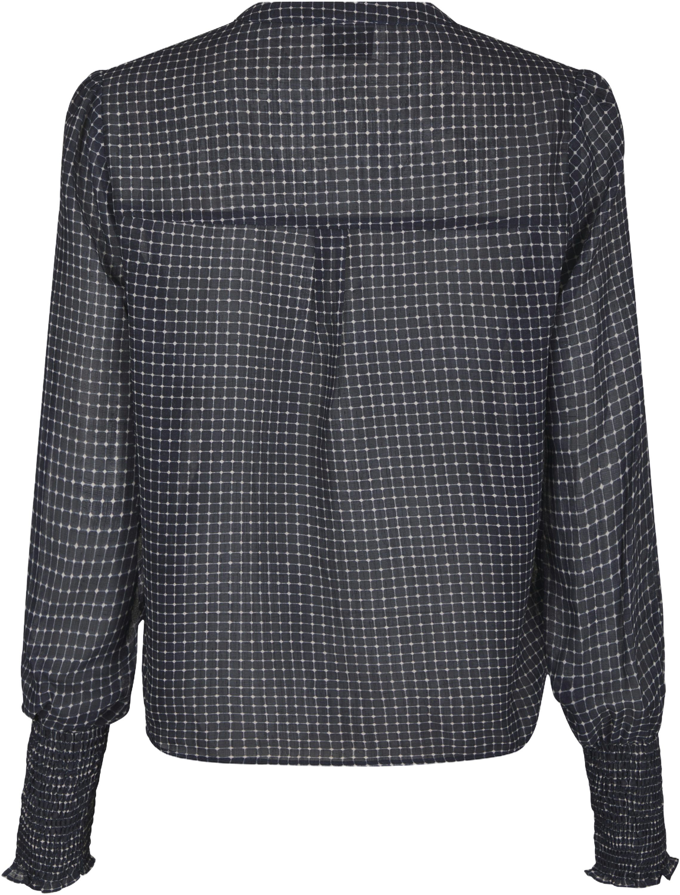 Landa Simple Check Blouse