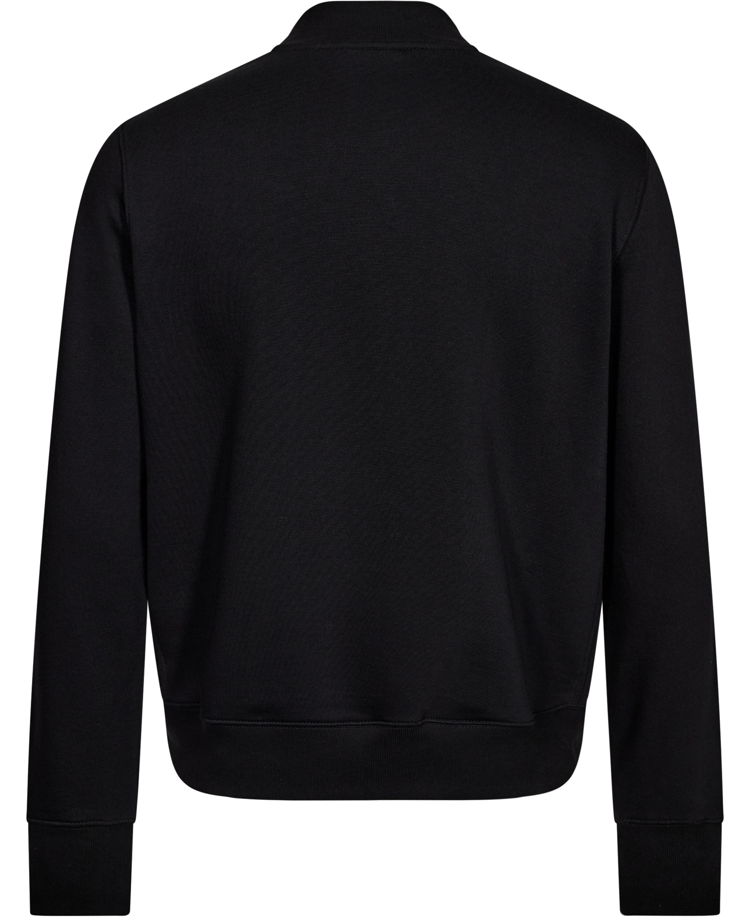 MENS REG FIT ZIP BOMBER ZEBRA