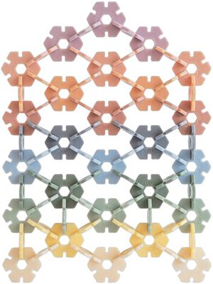 ??Mushie HEX Connect Building Toy Set?