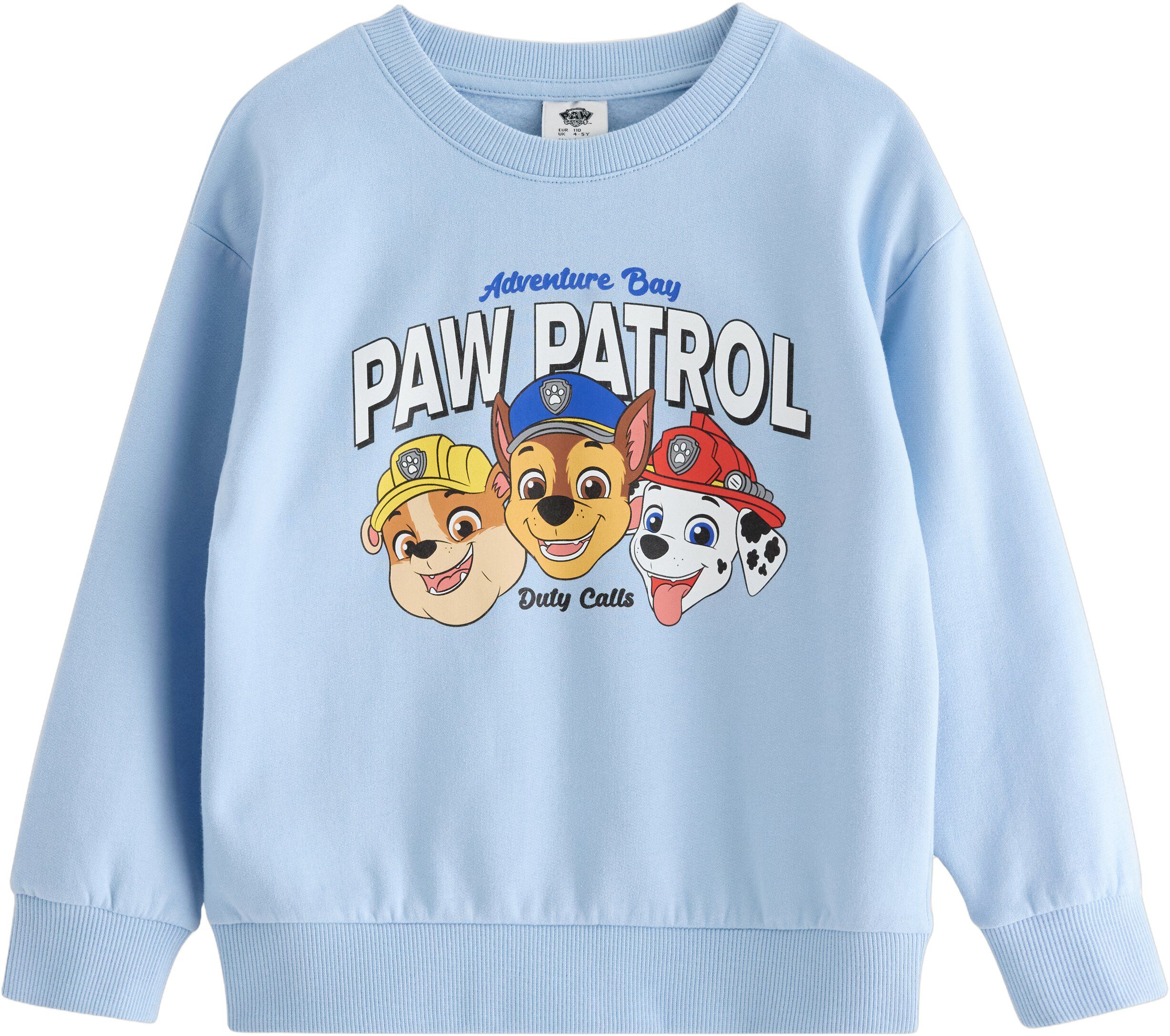 Comfy sweatshirt in cotton jersey w