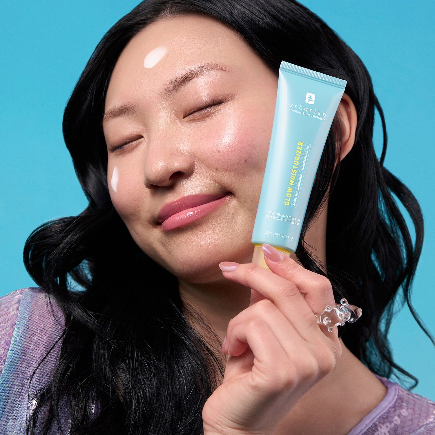 Glow Moisturizer - 24-timers fugtighedscreme med glass skin-effekt