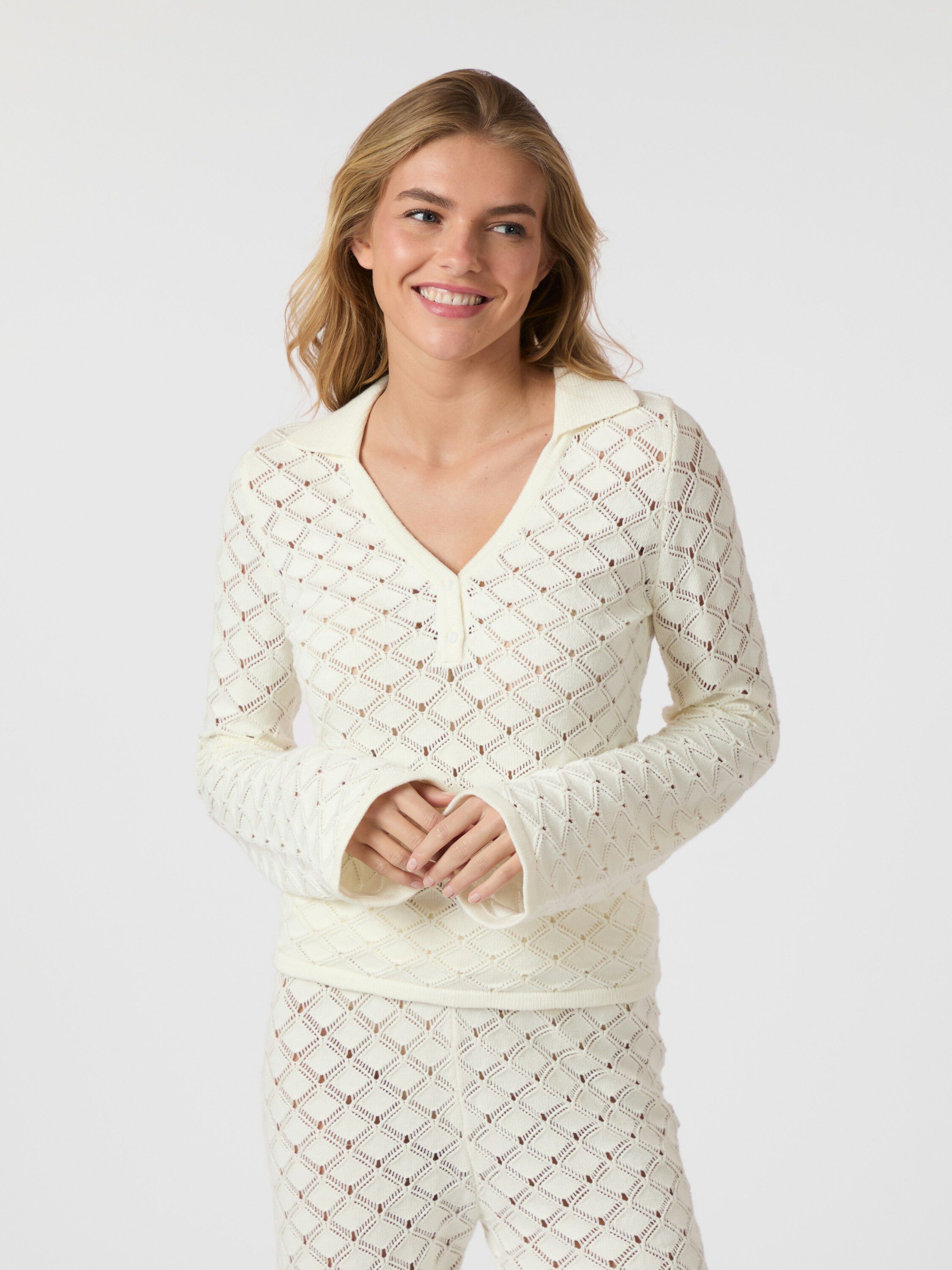 Aston Stitch Knit Blouse