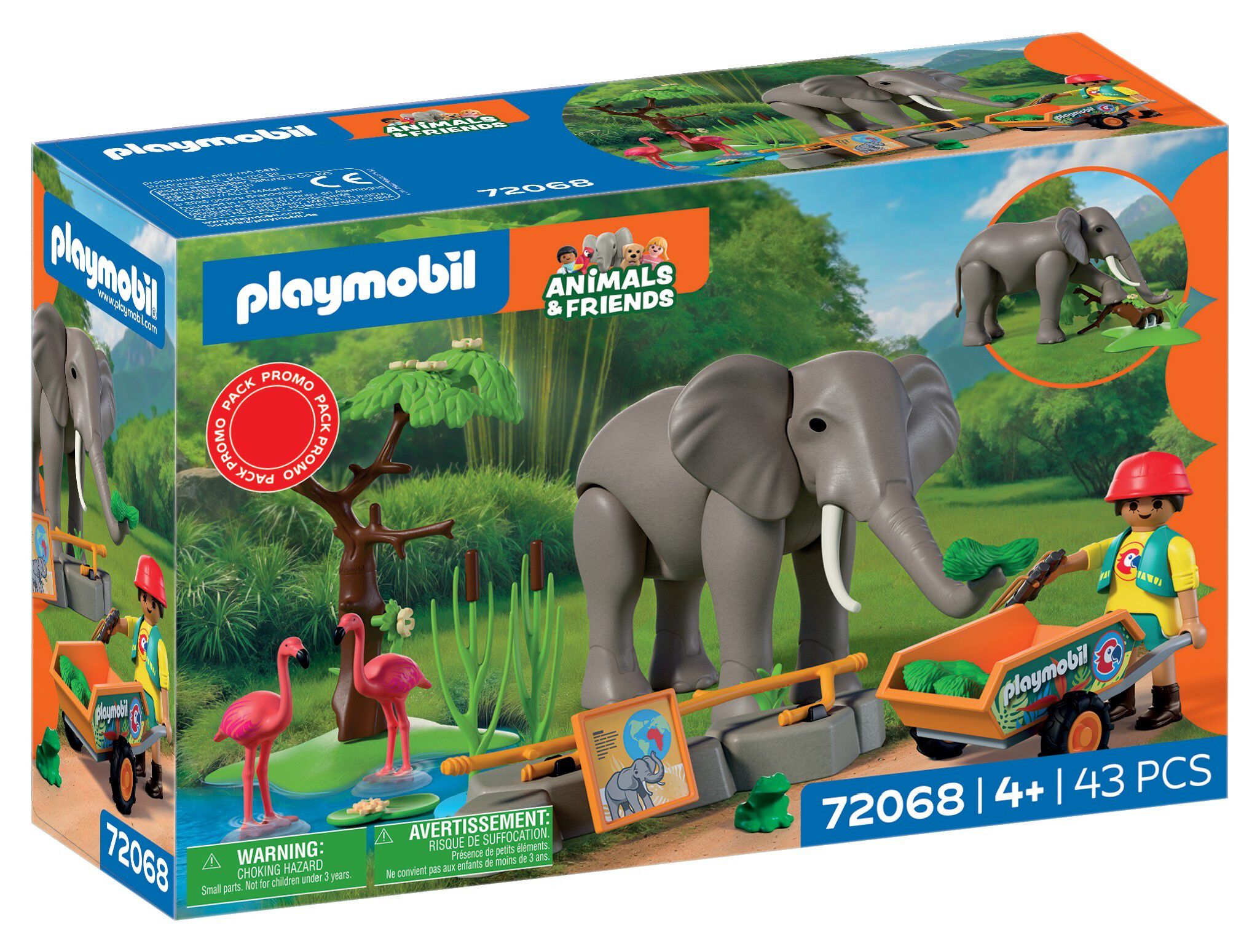 Elephant with Zookeeper