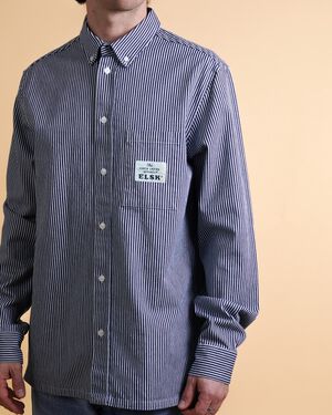 HICKORY STRIPED MEN'S BD SHIRT