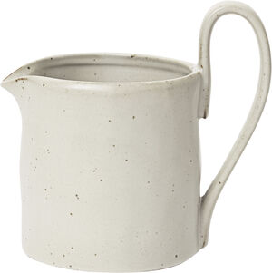 Flow Milk Jar - Off-white Speckle