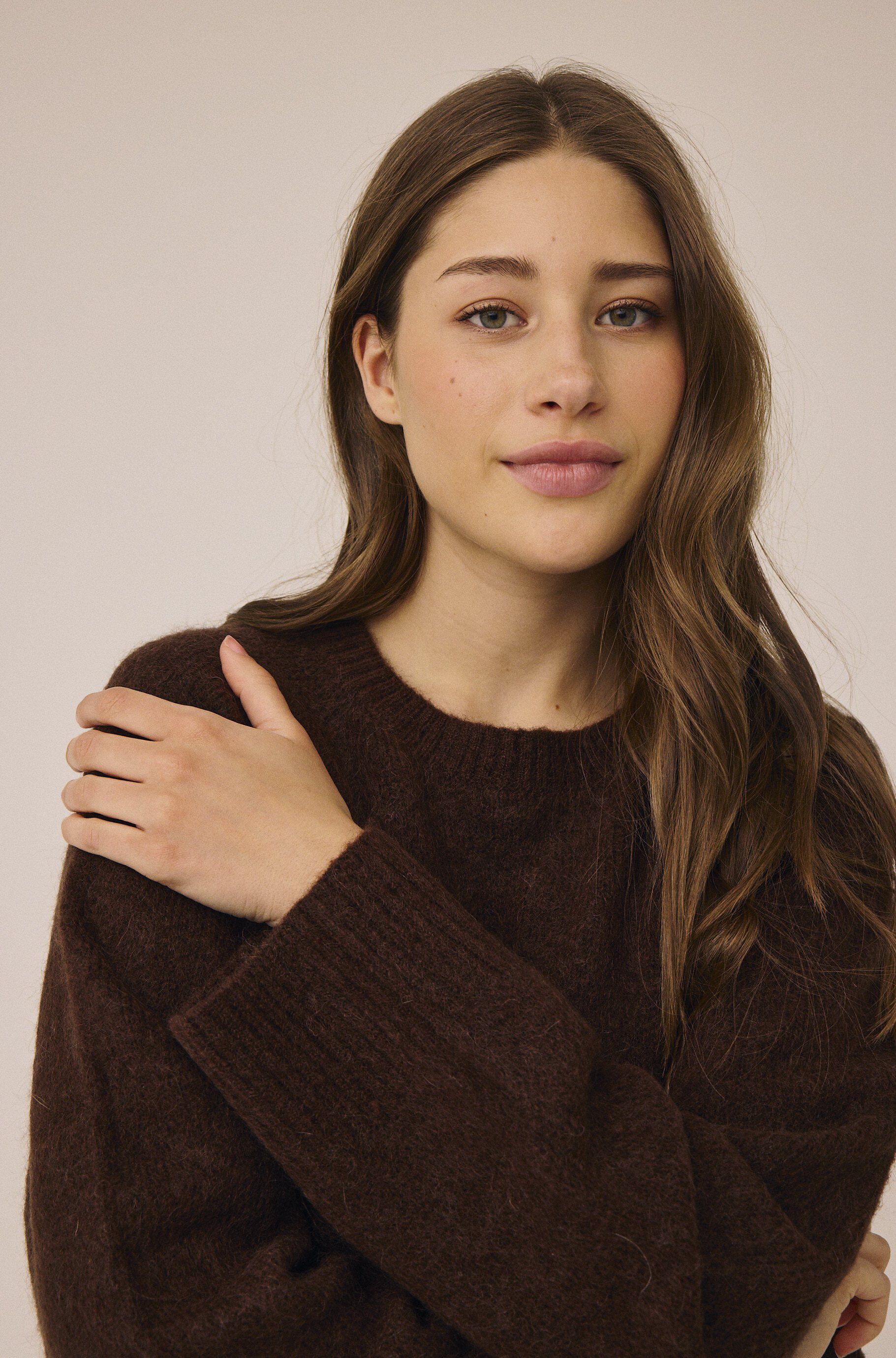 Mai 1 Striksweater - Mohairmix - RWS