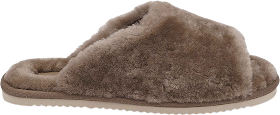KVINA - OPEN SHEARLING SLIPPER