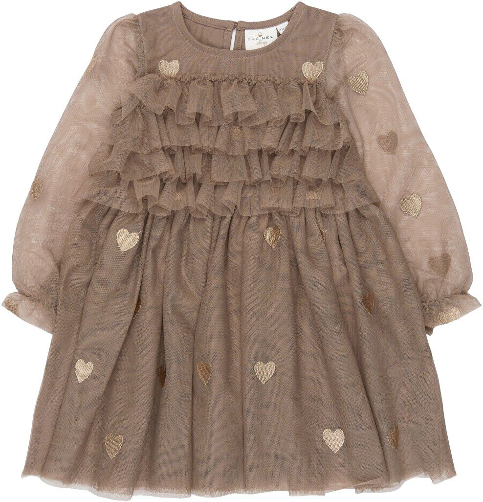Tnstyna L_S Mesh Dress