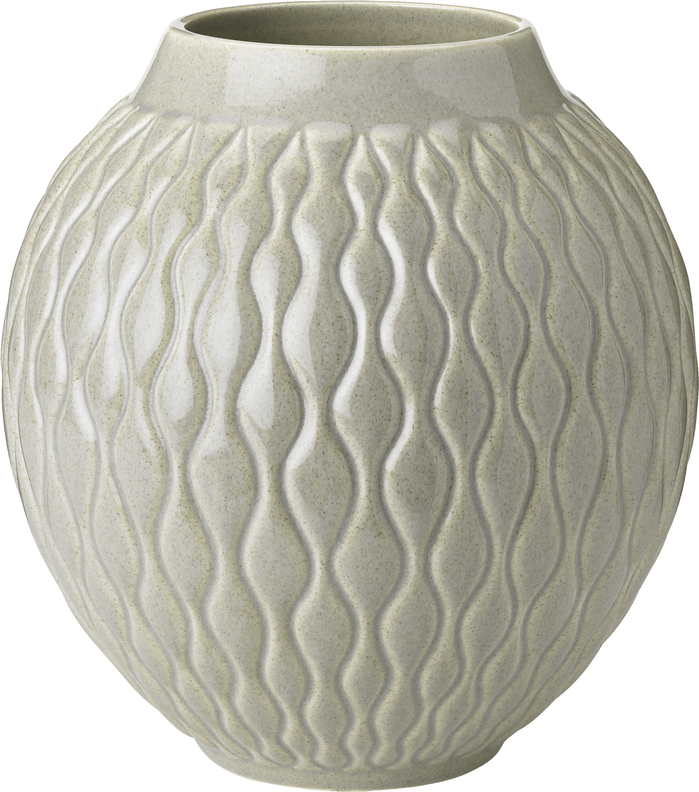Solum vase H 24 cm ash