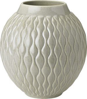 Solum vase H 24 cm ash