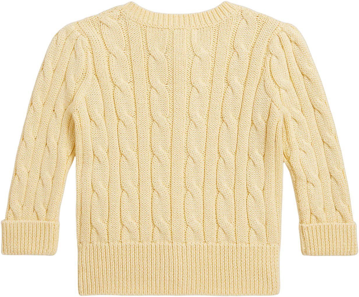 Metallic Cable-Knit Cardigan