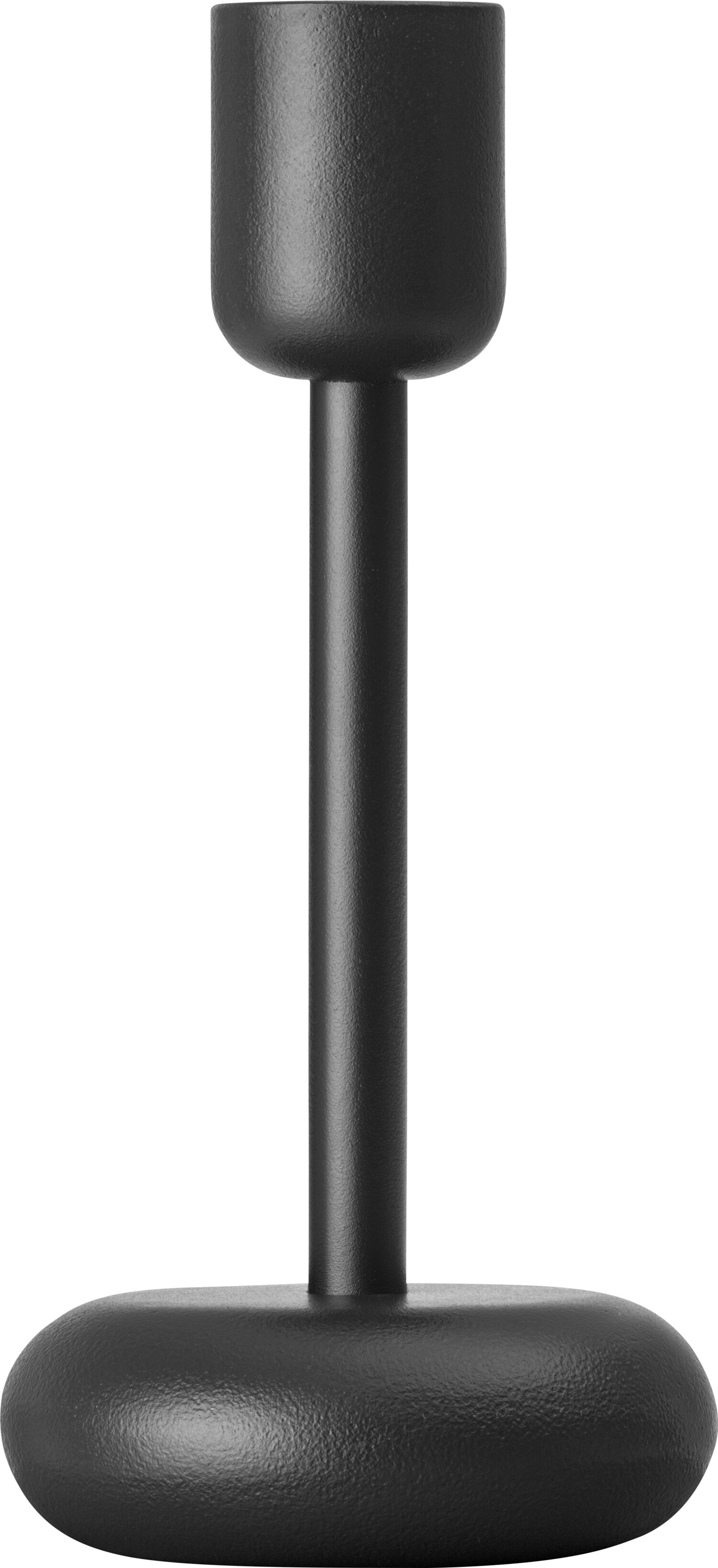 Nappula Lysestage 18,3 cm M&oslash;rkegr&aring;