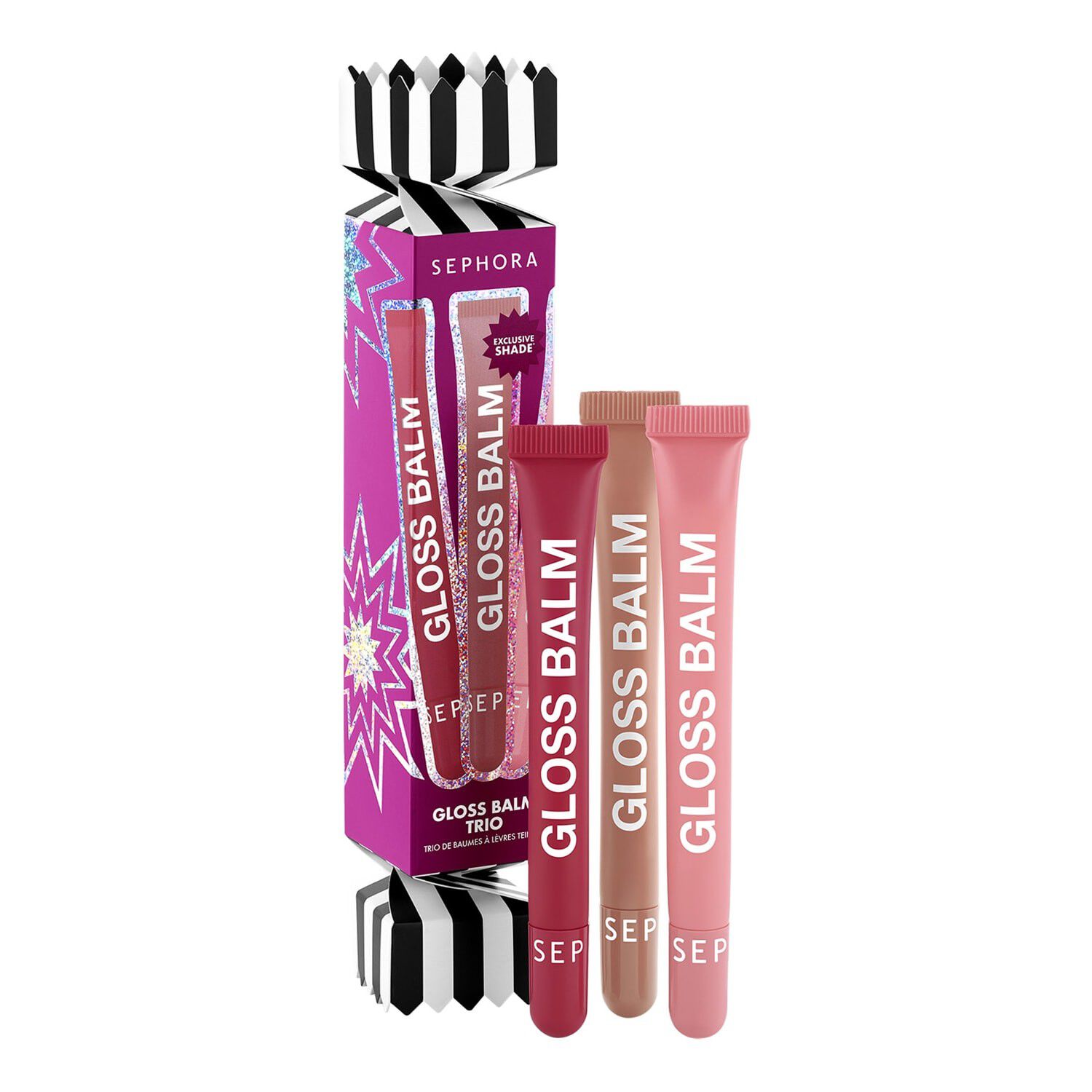 Gloss Balm Trio - S&aelig;t