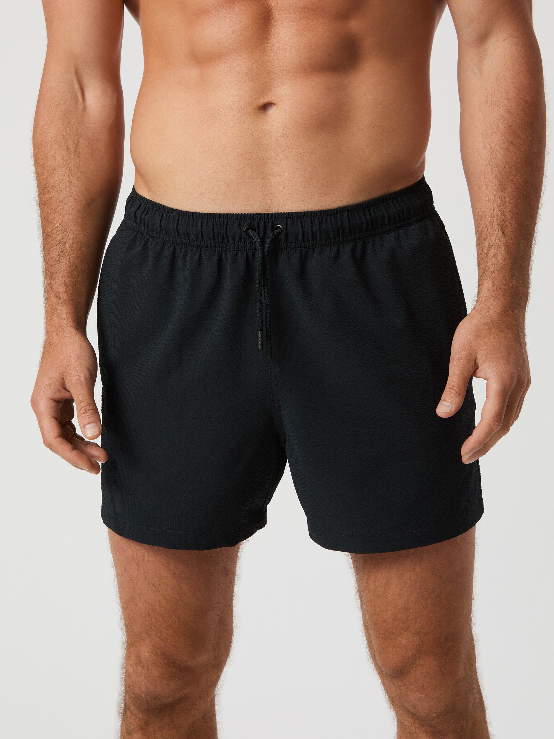 BORG SEERSUCKER SWIM SHORTS