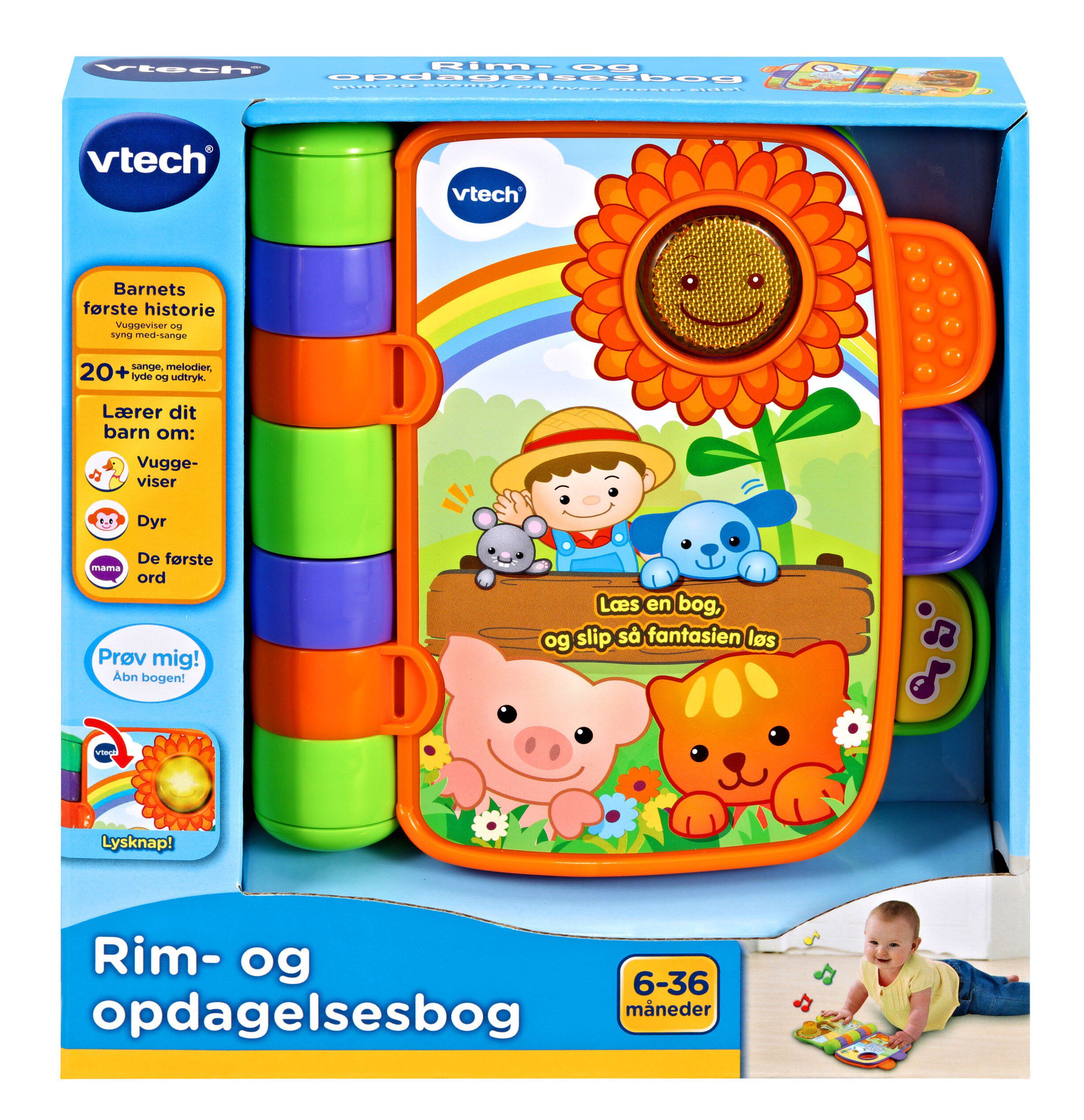 Vtech Baby rim og opdagelsesbog