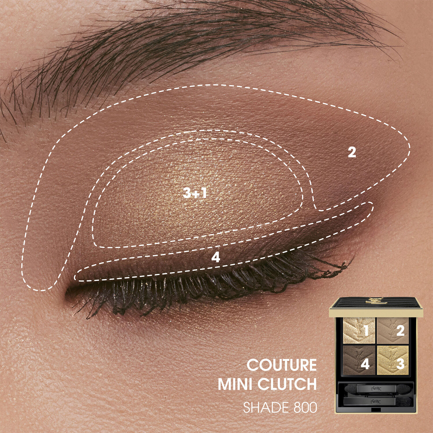 YSL COUTURE MINI CLUTCH 800