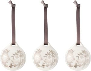 Taika ornament 5cm spejl 3stk