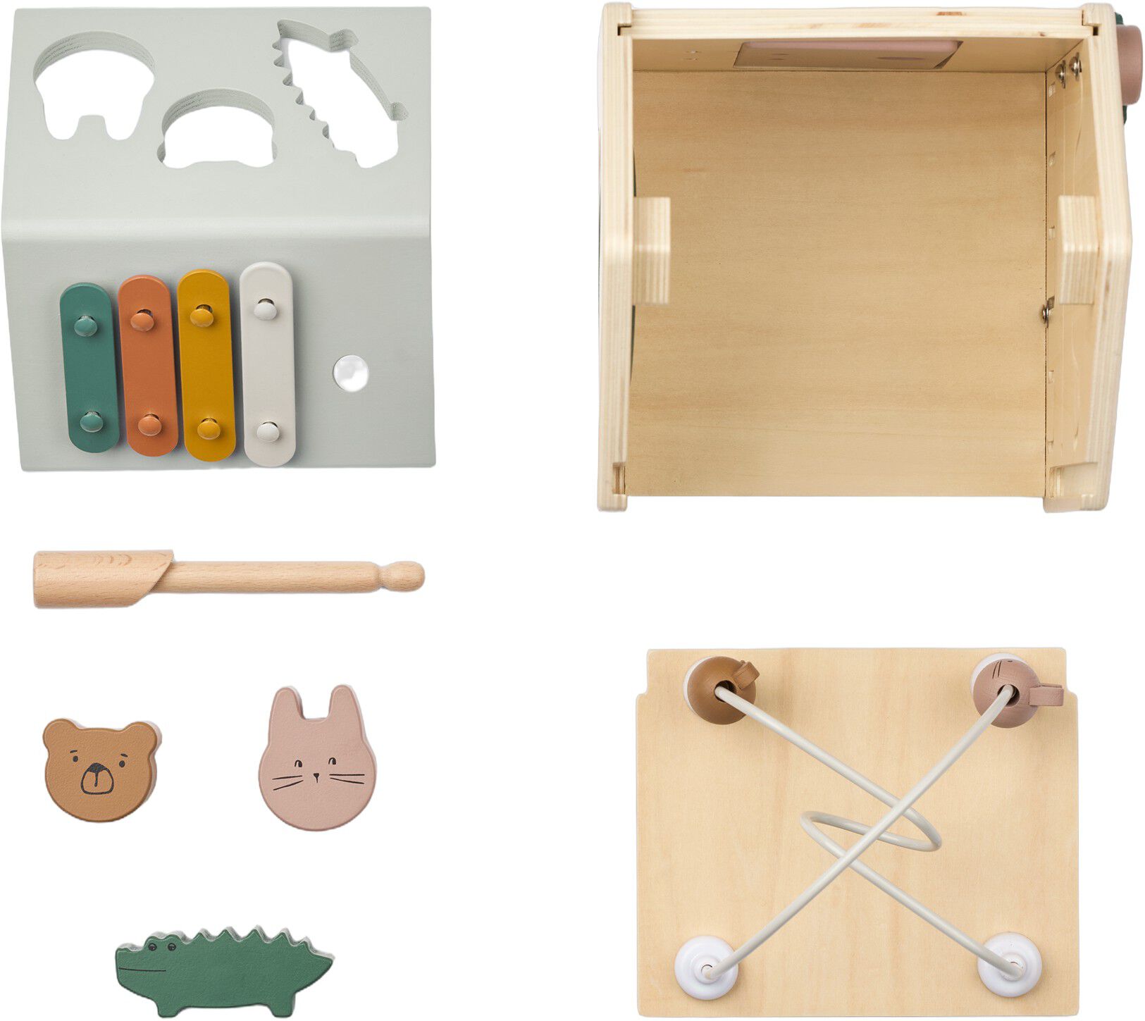 Lucas Activity Cube Tuscany rose mu