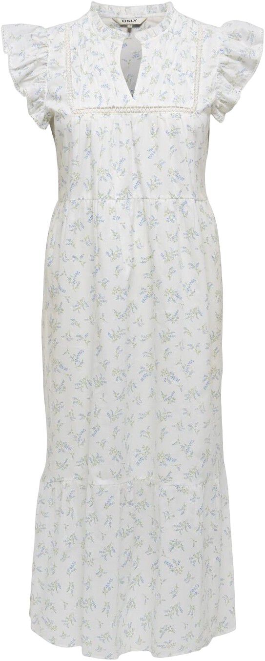 ONLTEA-IDRIS S/L FRILL TAPE DRESS W