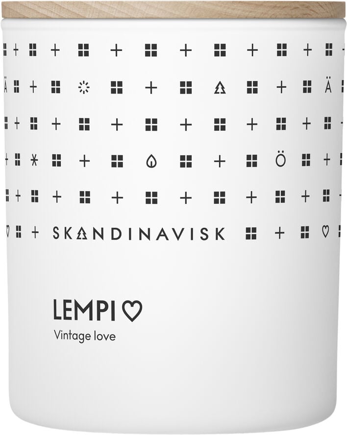 LEMPI Scented Candle w Lid 200g