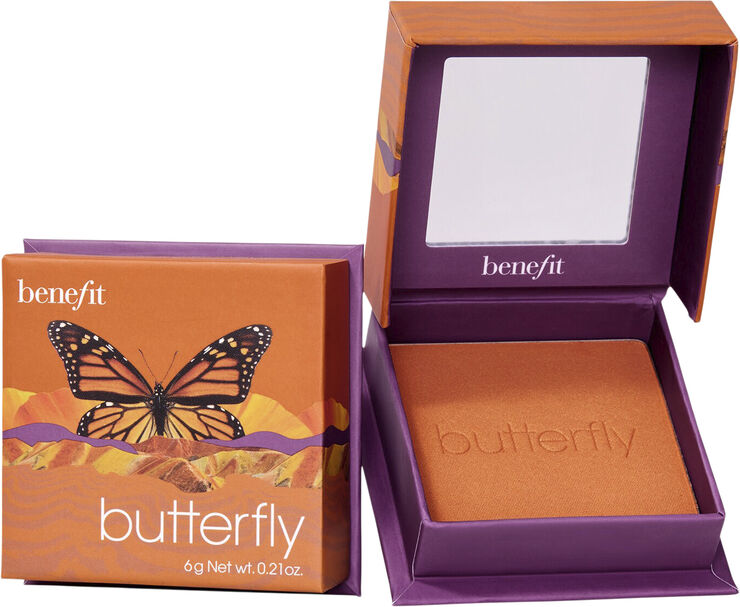 Butterfly WANDERful World Blush Powder - gyldenorange blush