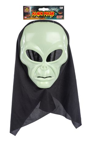 ALIEN MASKE mHÆTTE