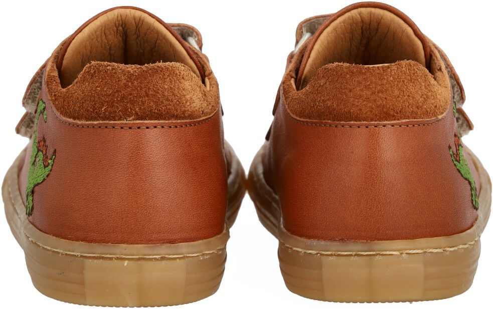 Sneaker med dinobroderi