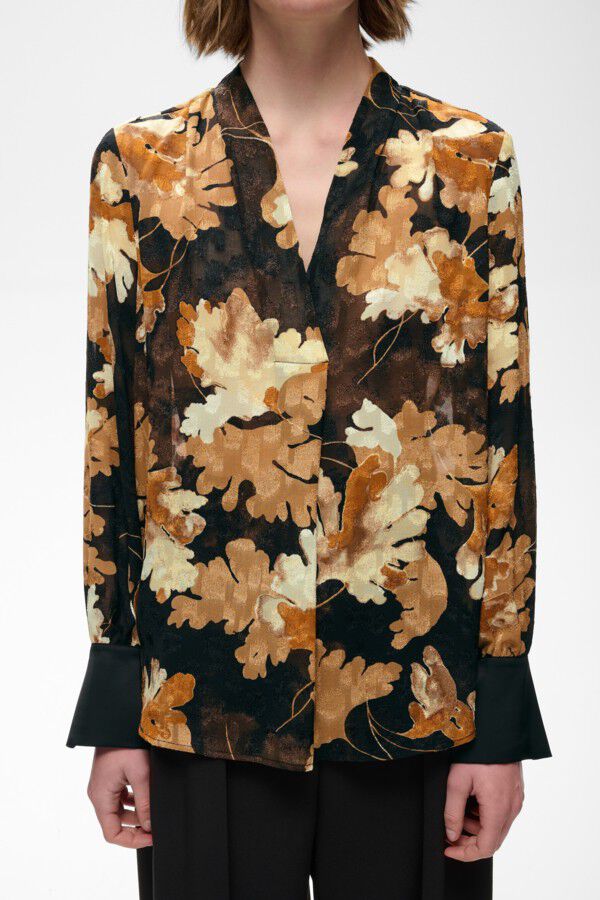 MASONIW V-NECK BLOUSE