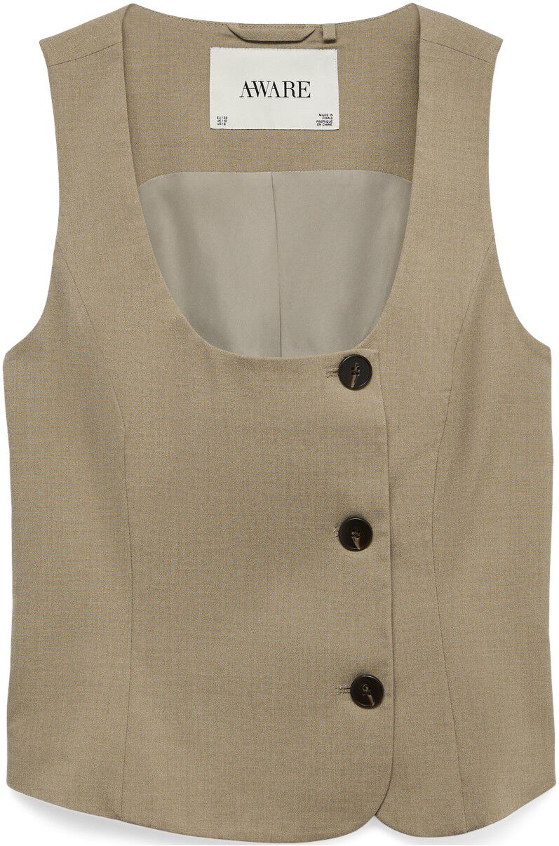 AWAYAH U-NECK WAISTCOAT