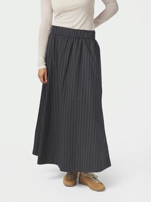 Yara Long Stripy Skirt