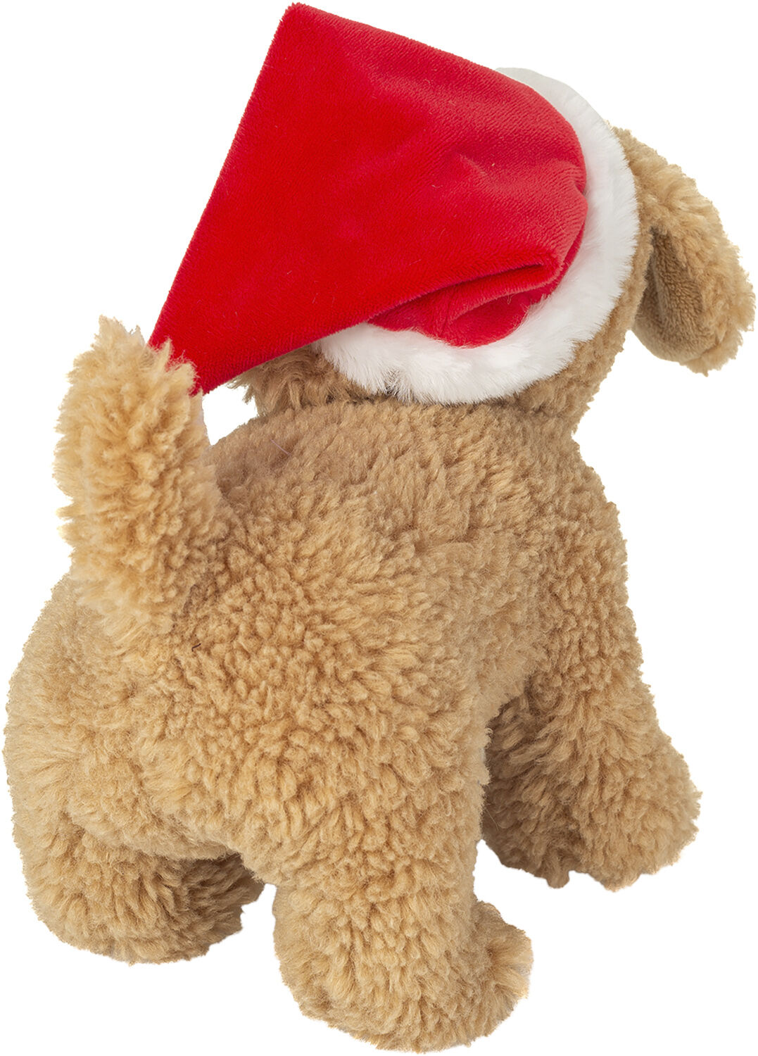 Teddy Hermann - Hund med nissehue 20 cm