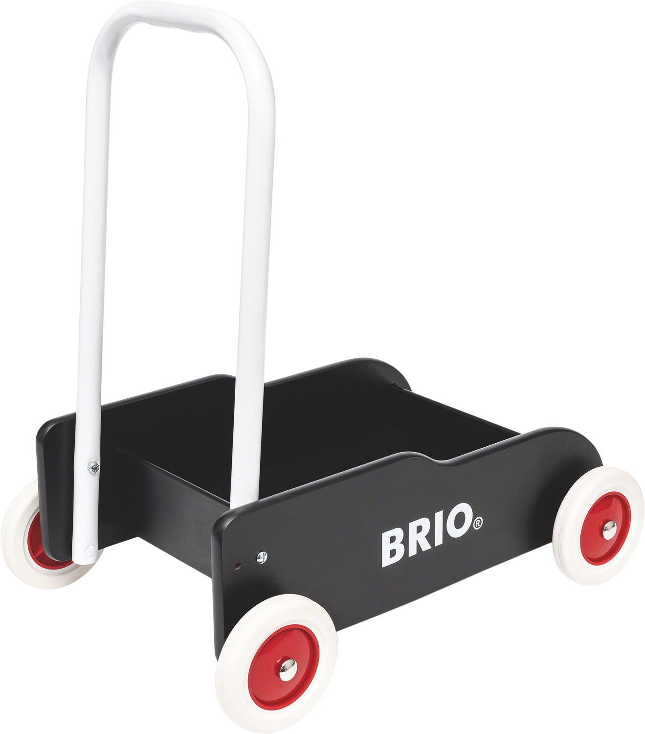 Brio L&aelig;re-g&aring; vogn Sort