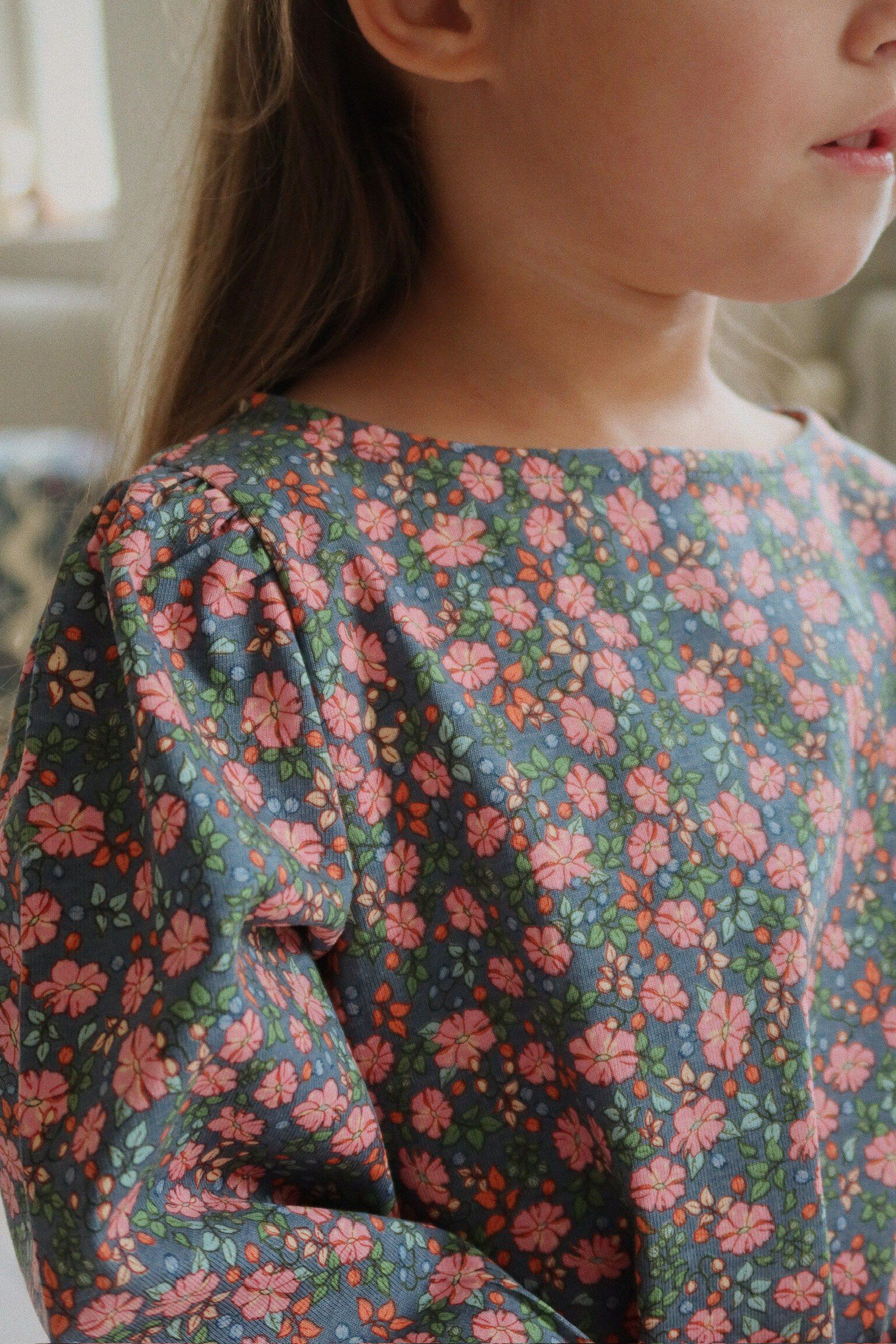 DREY SLIT BLOUSE GOTS