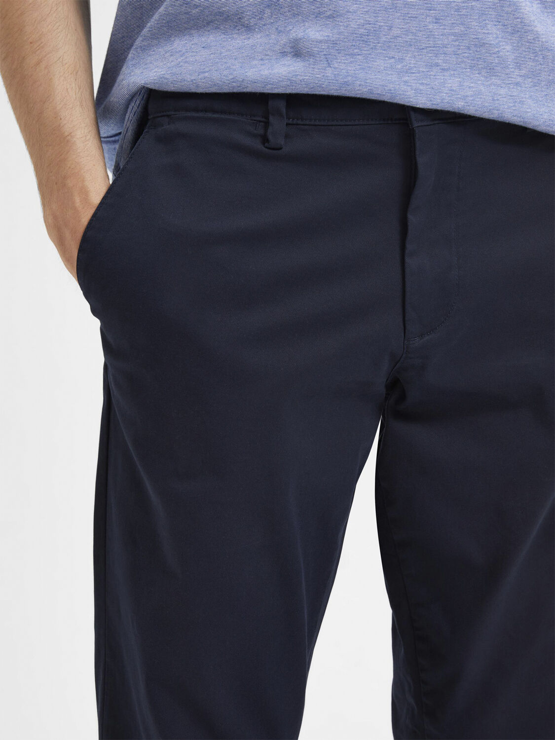 SLHSLIM-NEW MILES 175 FLEX CHINO W