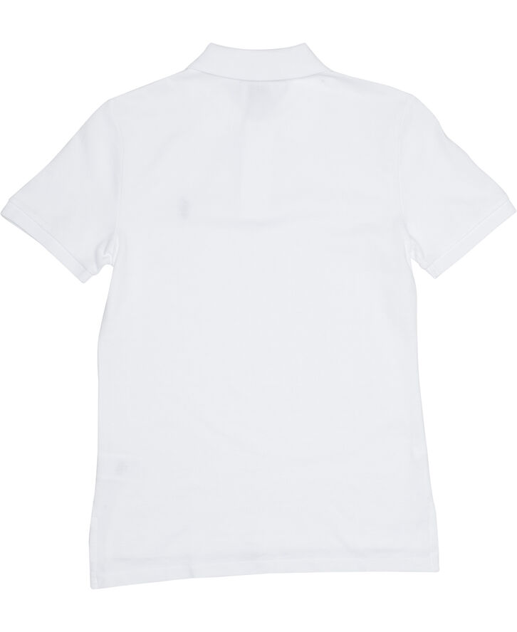 Slim Fit Cotton Mesh Polo Shirt KIDS