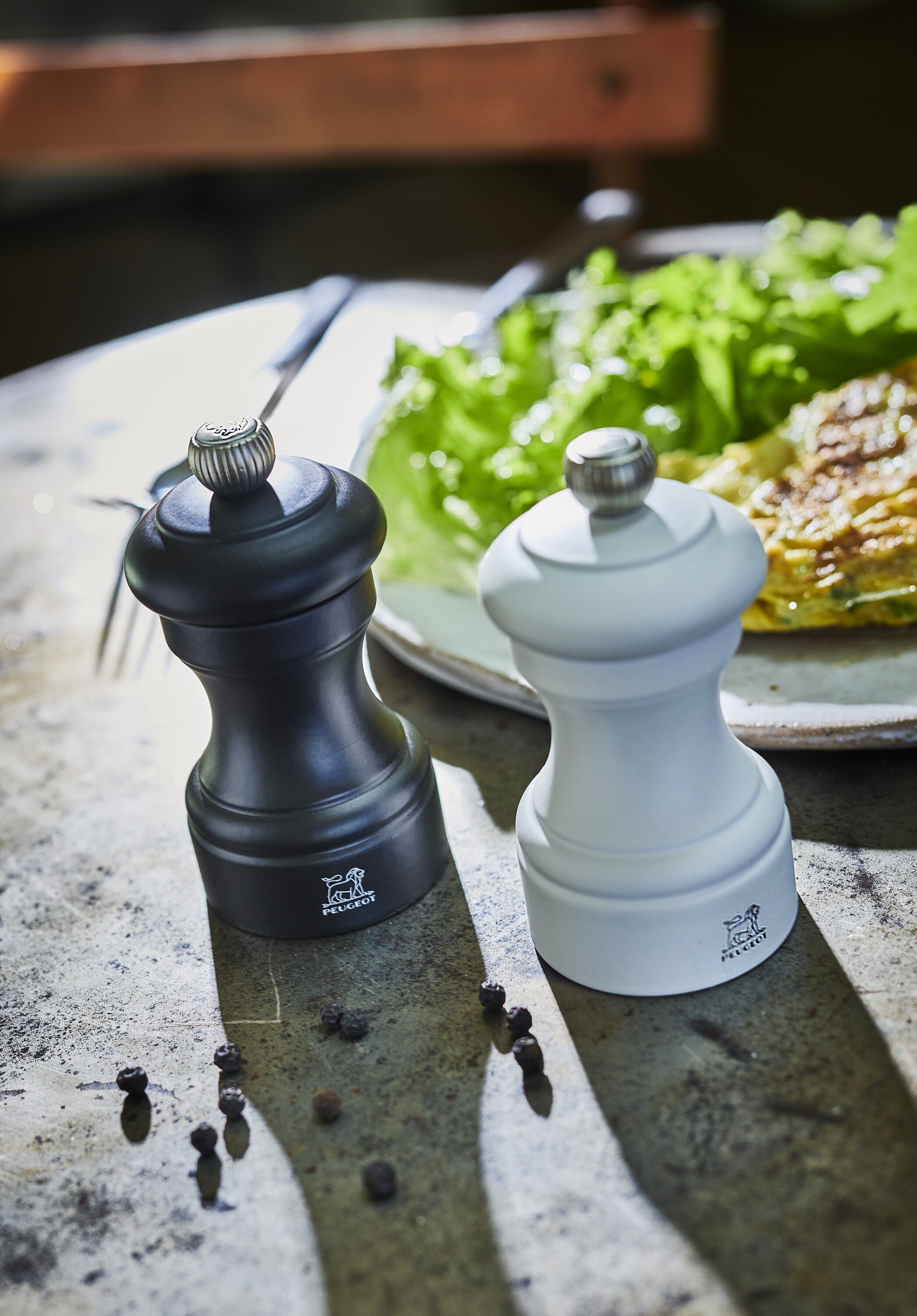 Bistro S&aelig;t Z Peber & Salt Sort/Hvid 10 cm