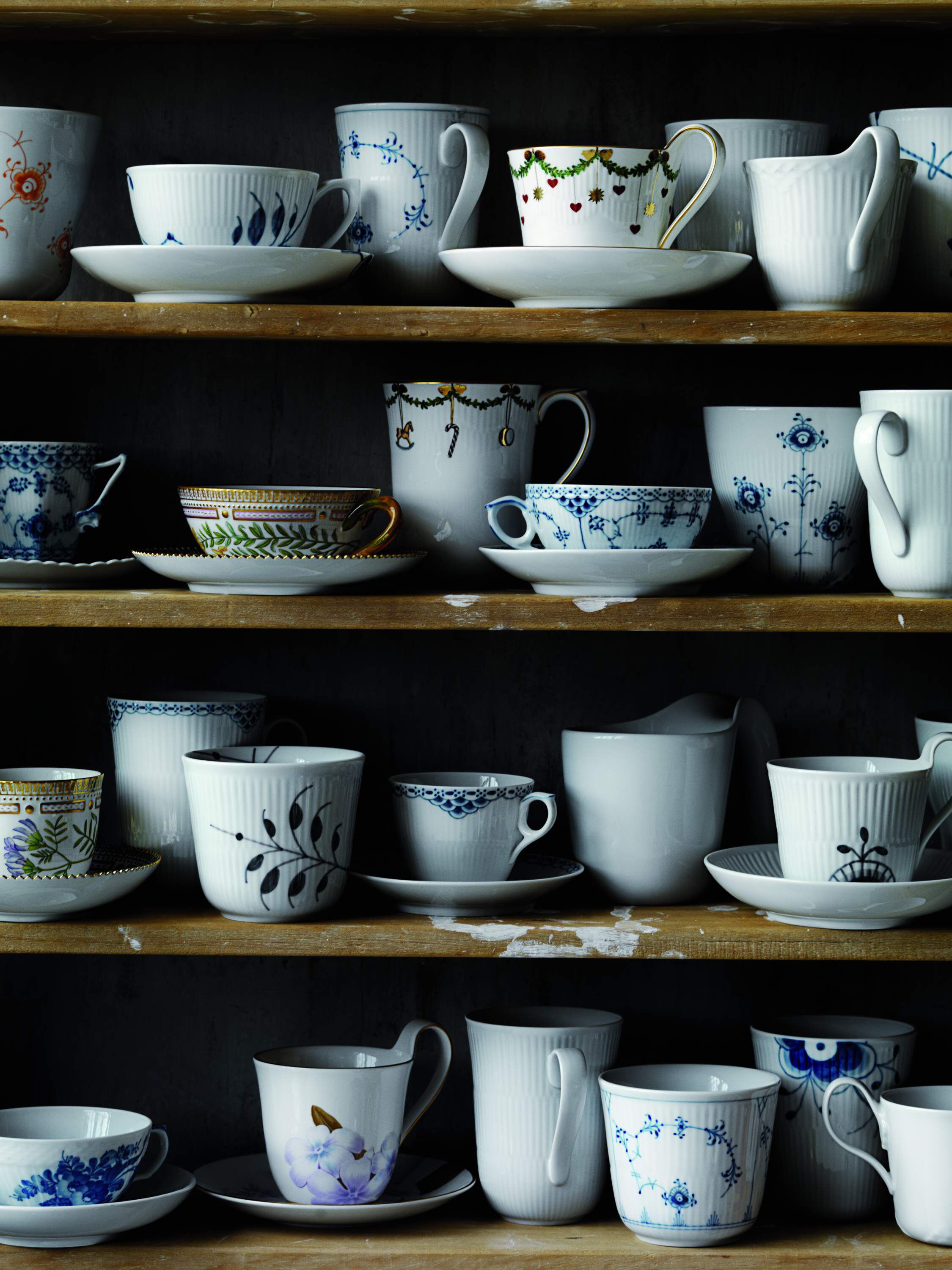 Star Fluted Cup and Saucer 27cl