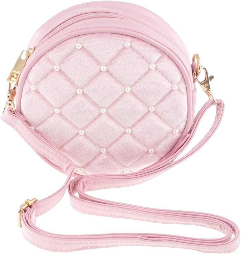 TASKE RUND ROSA MPERLER T