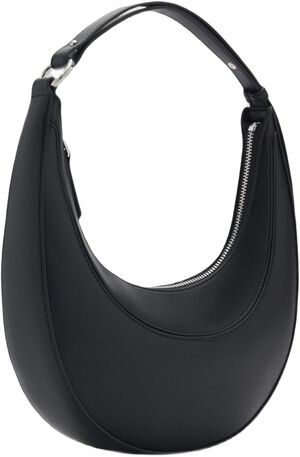 Oval shoulder bag